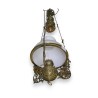 Pendant light with a beige shade at  Moinat SA  - Antiques and home décor