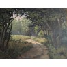Tableau \"Chemin de fôret\" signé A. TARKHOV