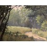 Tableau \"Chemin de fôret\" signé A. TARKHOV