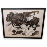 Reproduction of the engraving ‘Ibex’ by HAINARD