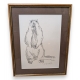 Dessin "Marmotte" signée G. BRESSLER
