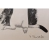 Lithograph entitled ‘Hermine’, signed G. BRESSLER