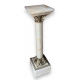 Colonne en onyx avec montures en bronze