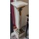 Colonne en onyx avec montures en bronze