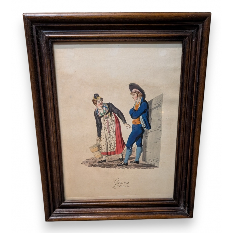 Gravure "Grison" par VOLMAR