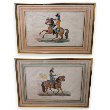 A pair of engravings by MUDFORD