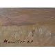 Tableau "Colombier" signé ROUILLER 96