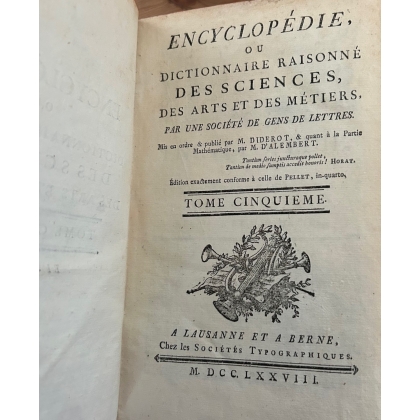 Encyclopédie de Diderot et D'alembert