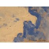 Tableau \"Neige sur le Jura\" signé Maurice MATHEY