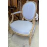 Pair of Louis XVI armchairs. From  Moinat SA  - Antiques and home décor