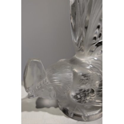 Sculpture en verre "Coq" Signé LALIQUE