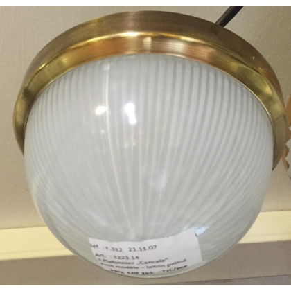 "Cancale" brass ceiling light from Moinat SA – Antiques and home décor