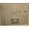 Gravure "Carte des Açores" par Johannes BLAEU