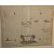 Gravure "Carte des Açores" par Johannes BLAEU