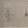 Gravure "Carte des Açores" par Johannes BLAEU