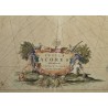 Gravure "Carte des Açores" par Johannes BLAEU