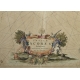 Gravure "Carte des Açores" par Johannes BLAEU