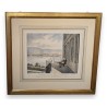 Engraving: ‘Lord Byron at the Villa Diodati’