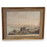 Engraving ‘View of Lucerne’ by DE BEAUMONT