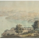 Gravure "Vue de Lucerne" par DE BEAUMONT
