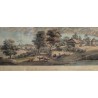 Engraving ‘View of Lucerne’ by DE BEAUMONT