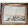 Engraving ‘View of Lucerne’ by DE BEAUMONT