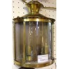  Lanterne applique demi-lune, fond laiton sur  Moinat SA  - Antiquités décoration