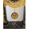 Empire-style pendulum clock by DEVILLE