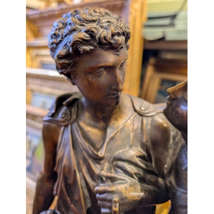 Bronze "Allégorie de la Fidélité" signé GRÉGOIRE