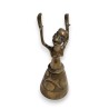 'Woman' brass bell