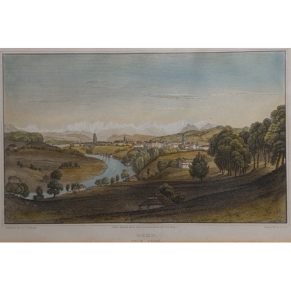 Engraving of ‘Bern’ by Major COCKBURN