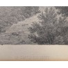 Engraving ‘Le Creux du Vent’ by CALAME