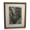 Radierung „Reflet de la Pissevache“, signiert HAINARD, auf Moinat SA – Antiquitäten und Dekoration – Radierungen, Lithografien
