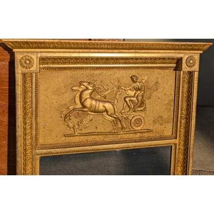 Miroir Empire "Char de Diane"