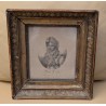 Paire de gravures "Napoléon" et "Marie-Louise"