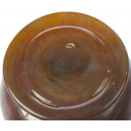 Large ‘Paysage’ vase, signed DAUM Nancy