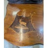 Ensemble de Brienz sculpté et marqueté "Chamois"