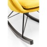 Fauteuil à bascule Oslo jaune