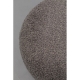 Pouf Pebble en tissu bouclé gris