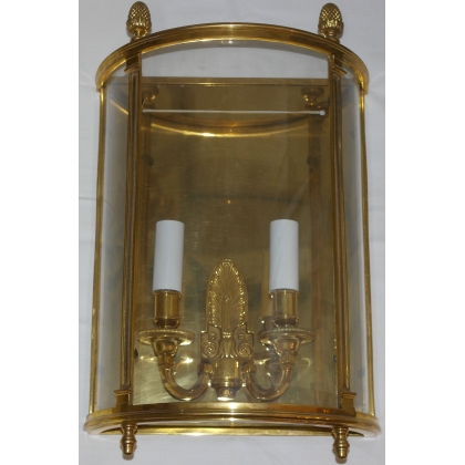 Louis XVI-style half-moon wall light, from  Moinat SA  - Antiques and home décor