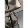 Square aluminium freestanding ashtray
