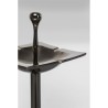 Square aluminium freestanding ashtray