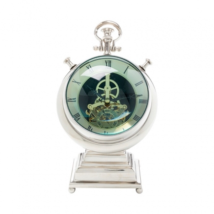 Carl aluminium desk clock