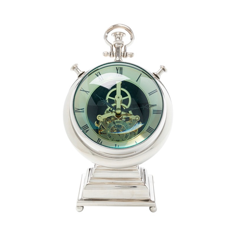 Carl aluminium desk clock