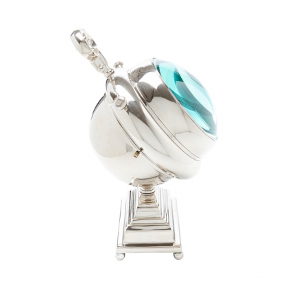 Carl aluminium desk clock