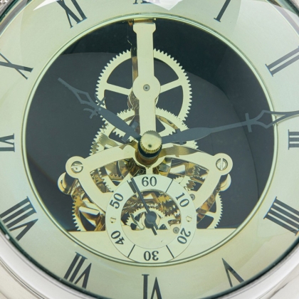 Carl aluminium desk clock