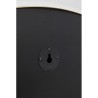 Casino wall clock in gold-coloured metal and glass