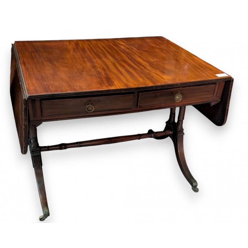 Sofa-table avec 2 abattants.