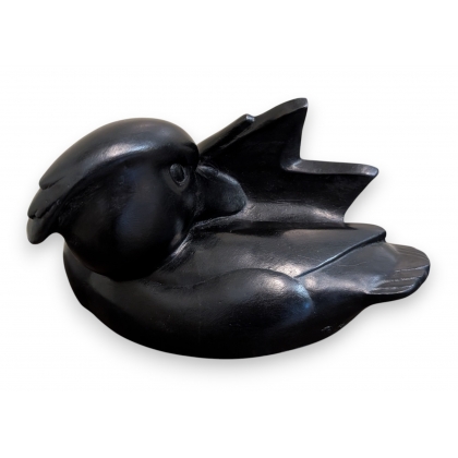 Bronze \"Canard Morillon\" signé R. HAINARD