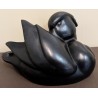 Bronze "Canard Morillon" signé R. HAINARD